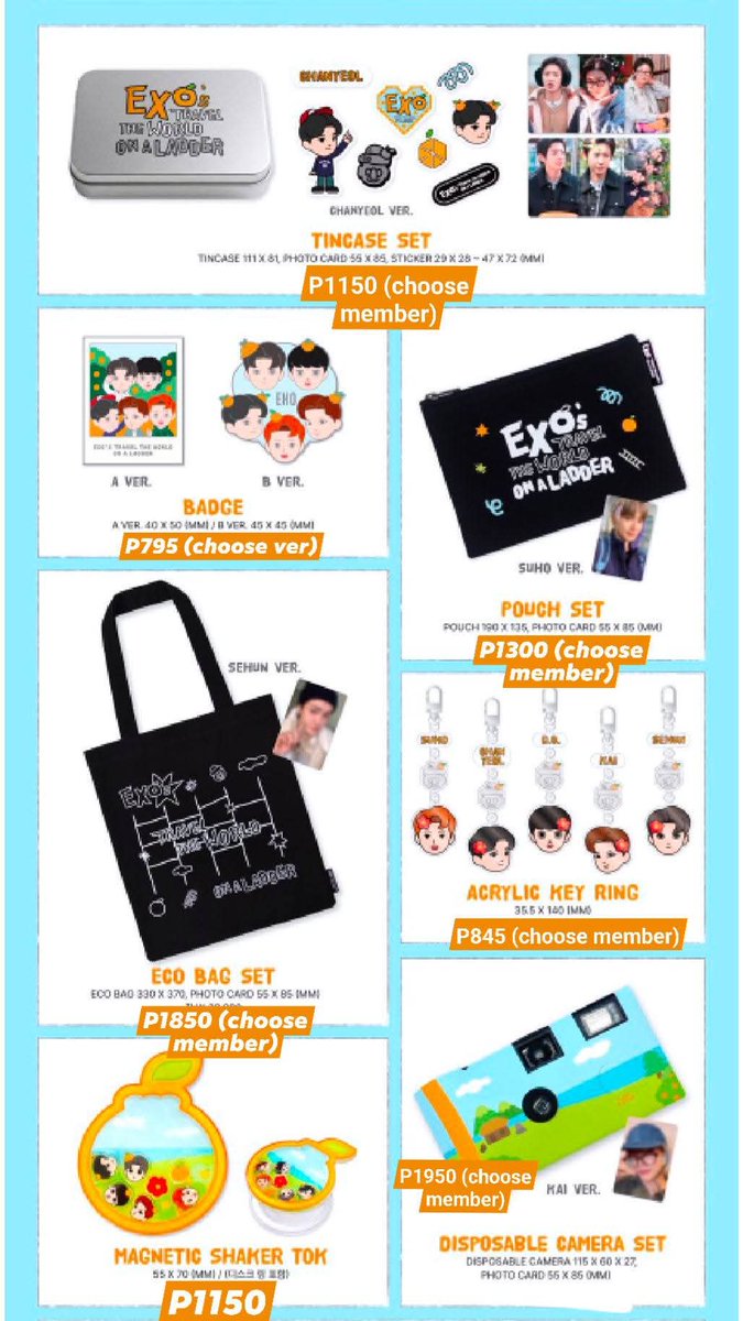 CCDebilShop's tweet photo. WTS LFB EXO's TRAVEL THE WORLD ON A LADDER  OFFICIAL MD PH GO

Under NORMAL ETA 
Release Date: May 14,2026

DOO: March 22 ( 1st batch CO)
DOP:
25% DP STRICTLY PAYO FOR NEW BUYERS ( MAR 30 FOR OLD BUYERS
25% APR 15
25% APR 30
25% MAY 15 https://t.co/zbiVJrfBsL