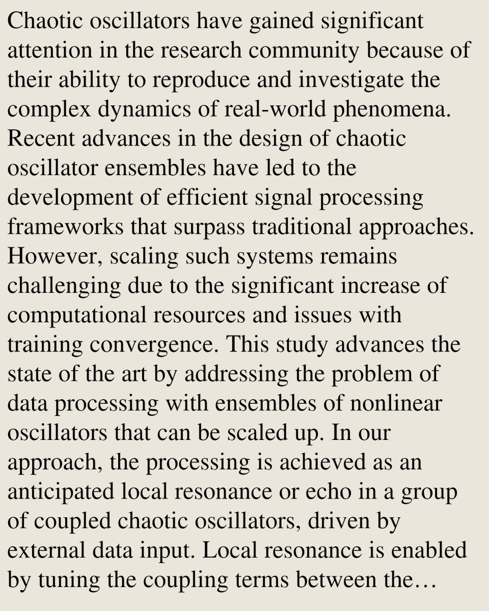 Nonlinear Sciences tweet media