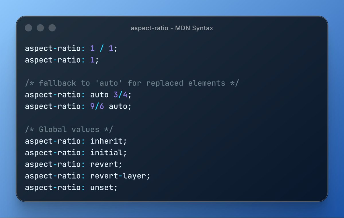 MDN Web Docs tweet media