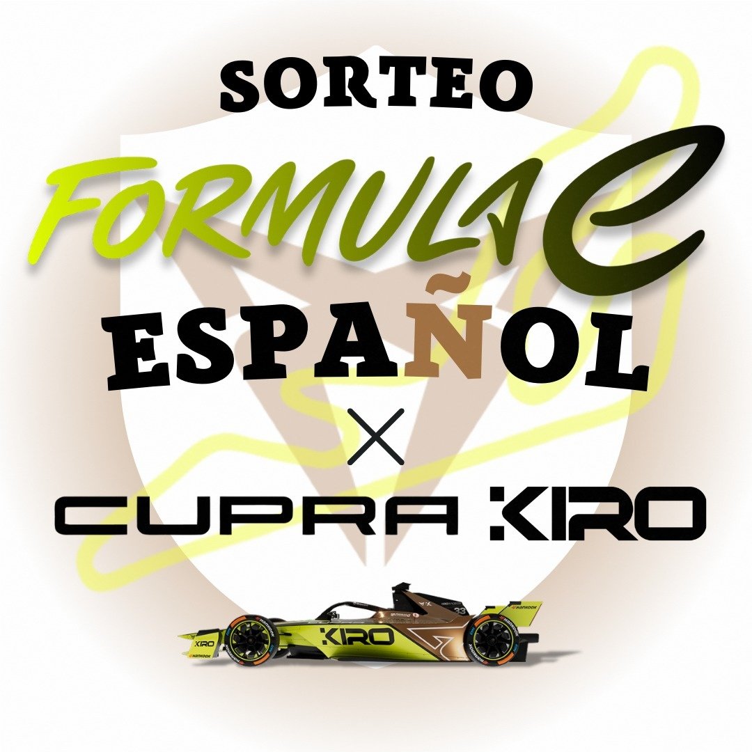 JohnF1_14's tweet photo. 🚨 ¡SORTEO! 🚨
🧢 Entra en el sorteo de una gorra de @KiroRaceCo firmada por @JMMarti_oficial:

🗒️ Pasos:
1️⃣ Seguir el canal de Telegram: https://t.co/OFVnSjrnLT
2️⃣ Seguir a Cupra Kiro en Instagram: https://t.co/kQgrcOeRo4
3️⃣ Dejar un comentario aquí:
https://t.co/HIThxSVE9i https://t.co/XvPzFGBsxw