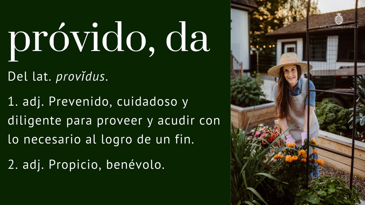 #PalabraDelDía | próvido, da

Así usó esta palabra Calderón de la Barca:

«¿Quién más dichoso está, quién más ufano?
¿Con ángeles el suelo en este día
o con un labrador, no más, el cielo?
Más gloria tiene el cielo soberano,
pues humildes dos ángeles envía
que próvidos por él