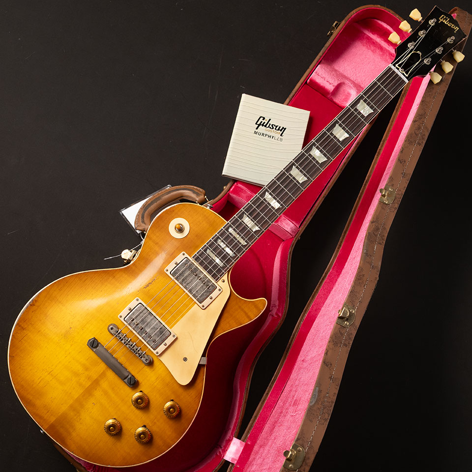 Miyaji_Guitars's tweet image. Gibson Custom Shop/1958 Les Paul Standard Lemon Burst Heavy Aged Murphy Lab【3.88kg】

個性的なトップ、人気のレモンバースト、軽量、ナイスサウンドと好条件が揃った1958へヴィーエイジド。
入荷です。
shop.miyaji.co.jp/SHOP/ka-g-0319…

＃gibson
#customshop
#murphylab
#lespaul