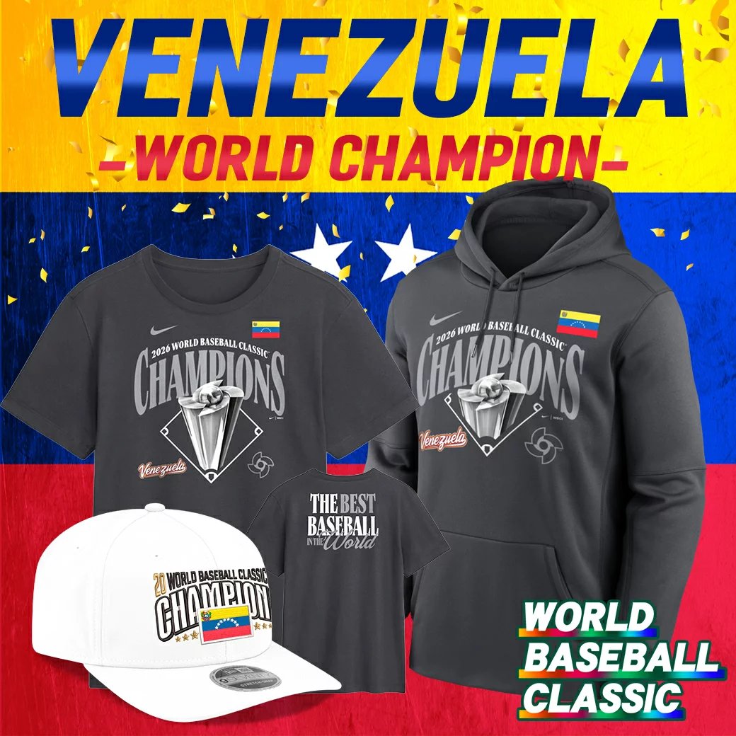 🎉WBC 2026 ベネズエラ悲願の初優勝記念グッズ🎉/ マイアミで #侍