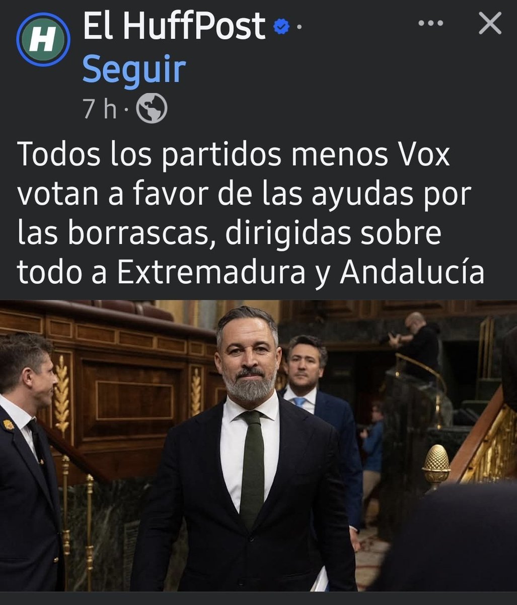 Necesitas ayudas porque te han pillado las borrascas, para rehacer tu casa o para compensar los destrozos de tus cosechas?

Votas o apoyas a Abascal y a vox?

Tú eres tonto!!!
