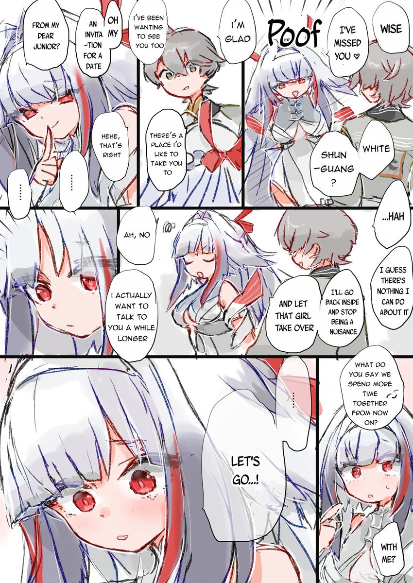 EN TL: Together with White Shunguang
