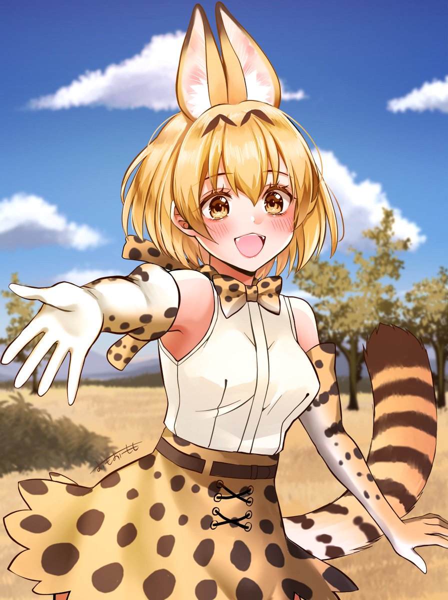 omoomomo001's tweet photo. けもフレ　サーバルちゃん描きました。
やっぱりかわいいいいと思います！！
思うよね！？ https://t.co/MnVE8q9J0q