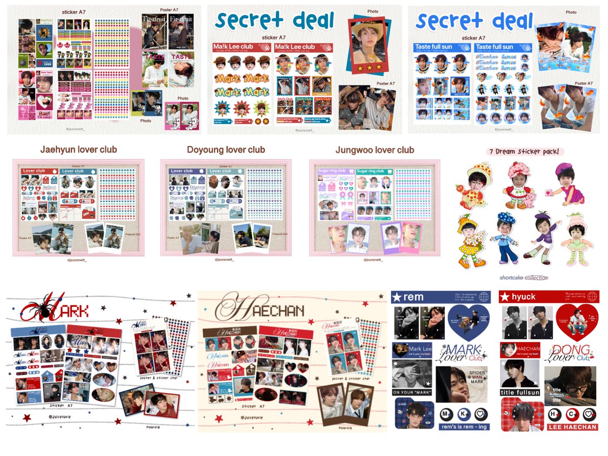 มีใครสนใจเล่น สติ๊กเกอร์ด้วยกันมั้ยคับ ㅠㅠ

#ตลาดนัดnct