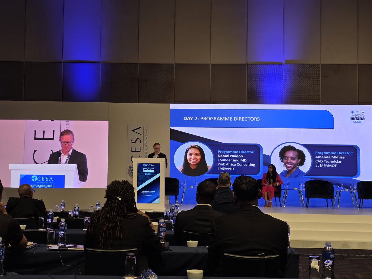 The_CESA's tweet image. We have a special guest address this morning at our #CESAIndaba2026, being held in Durban, by Chris Pappas, Mayor of the Umngeni Local Municipality. 

#PioneeringChange
#InclusiveGrowth
#PublicSector