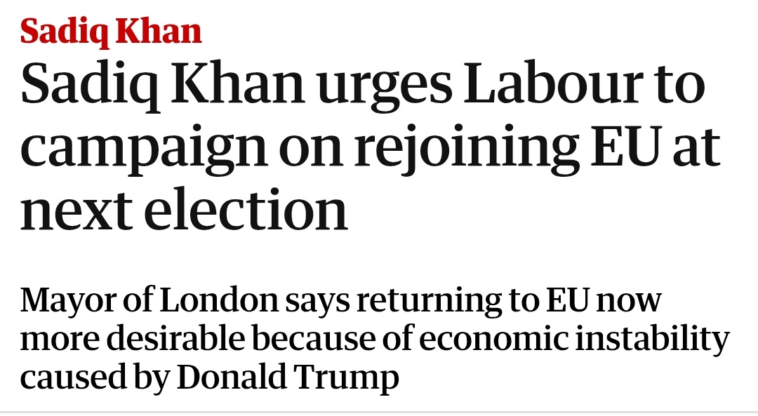 Sadiq Khan tweet media