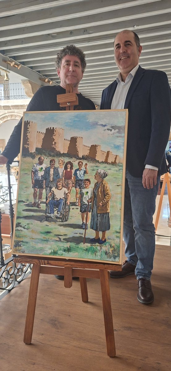 Ayer presentamos el cartel de la 39 edición de la Marcha PRONISA por la Discapacidad.

El 17 de mayo, Ávila andará por una tradición que nos une,  y una meta que nos mueve.