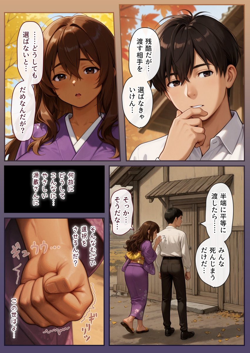 nyapsody's tweet photo. 生贄にされた爆乳女は緊縛されてぬれぬれに、儀式はこれでヲハリ。

「ムカサリ流し〜ヲハリ編」が発売されました！
あかりが緊縛され強引なSEXもされ、大変なことに…

Xでは導入37ページを公開します！
ストーリーとエロがすごいよ！買ってみてね！

FANZA同人 https://t.co/Njgo2Nr4fu

1 https://t.co/cXNRamaAZ8
