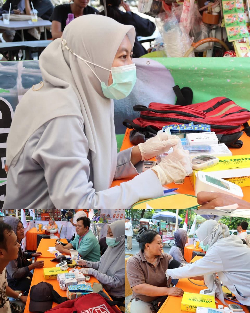 PKSejahtera's tweet photo. Posko Mudik PKS 2026 hadir dengan berbagai fasilitas dan pelayanan yang menarik untuk para pemudik, salah satu Layanan Cek Kesehatan Gratis yang ada di Posko Mudik Stasiun Senen Jakarta Pusat ini 😇

Yuk silahka mampir dan nikmati pelayanan #PoskoMudikPKS https://t.co/fHKNT7N90g