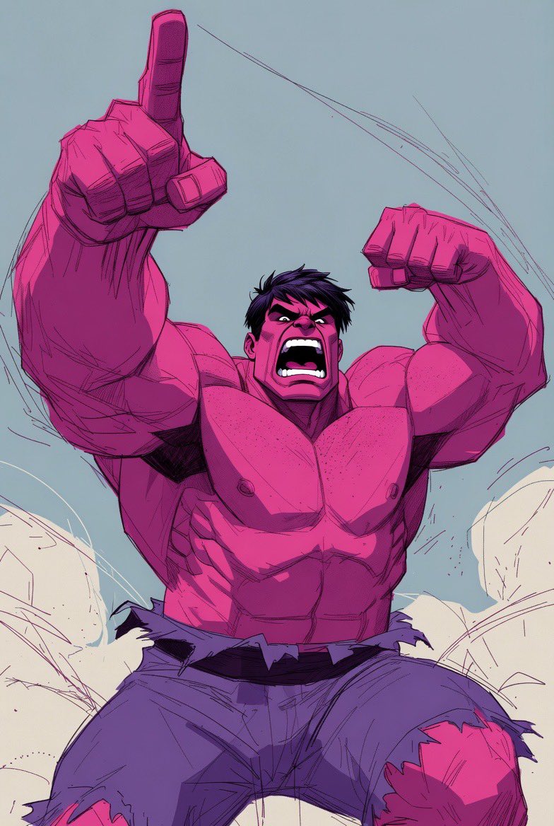 PINK HULK 🍬 tweet media