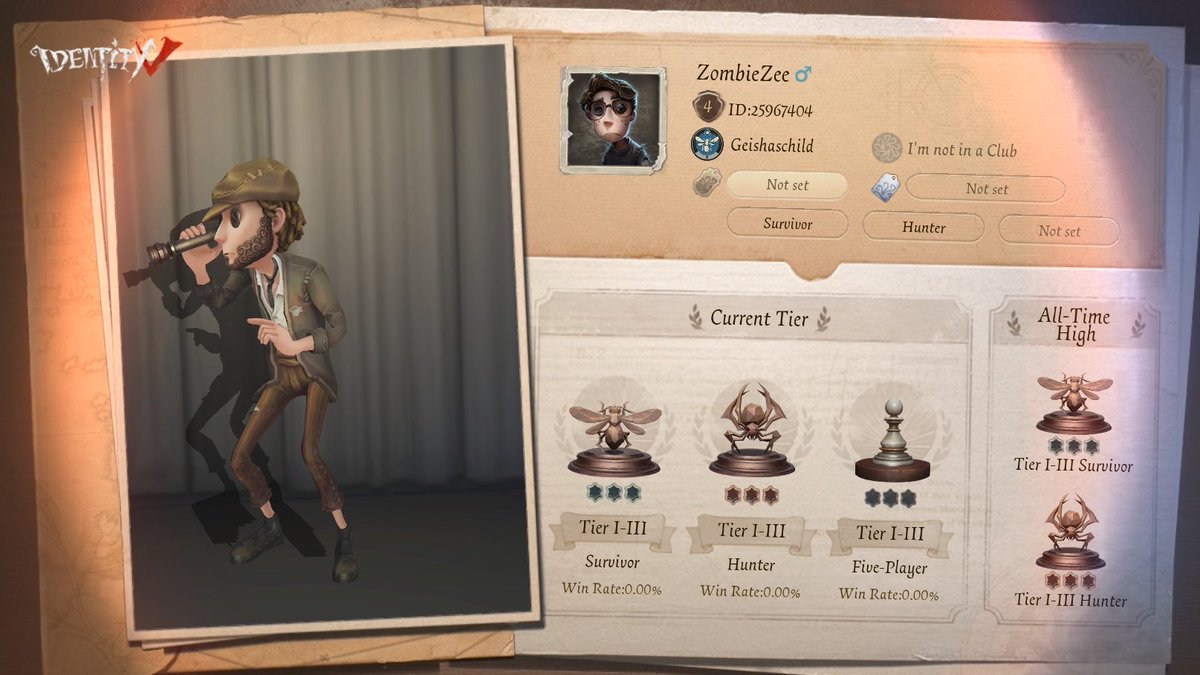 ZombieZee260's tweet photo. I'm playing Identity V. Fancy a game? https://t.co/M2CM3TKEc7