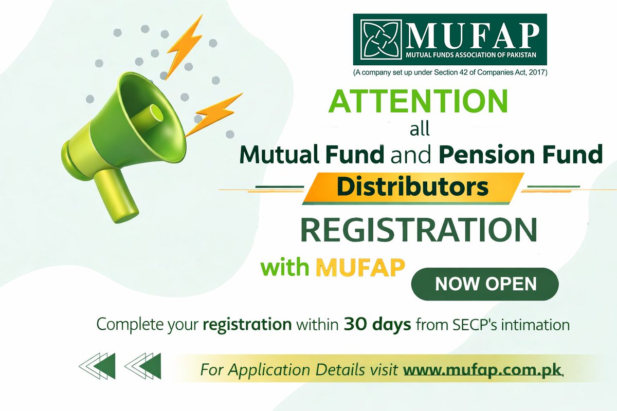 Mutual Funds Association of Pakistan (MUFAP) tweet media