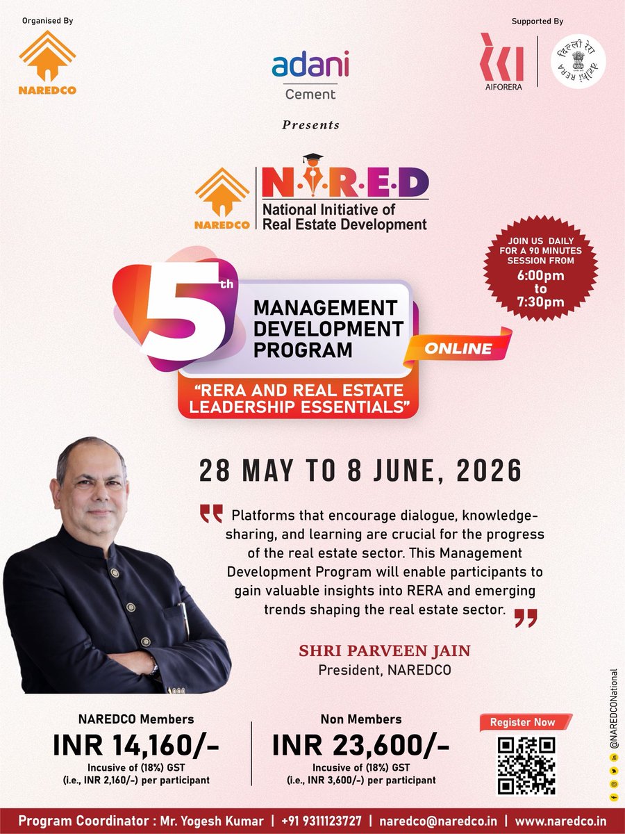 NAREDCO National tweet media