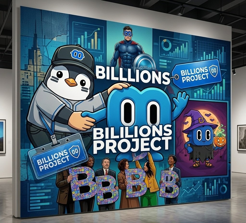 Innovation meets Art. Technology meets Community.🎨💻 <a href="/billions_ntwk/">Billions</a>
We are working behind the scenes to bring you a Web3 experience like no other. Billions Project is about bringing the power back to the users. 
 #BillionsProject #Web3Alpha #TechInnovation"