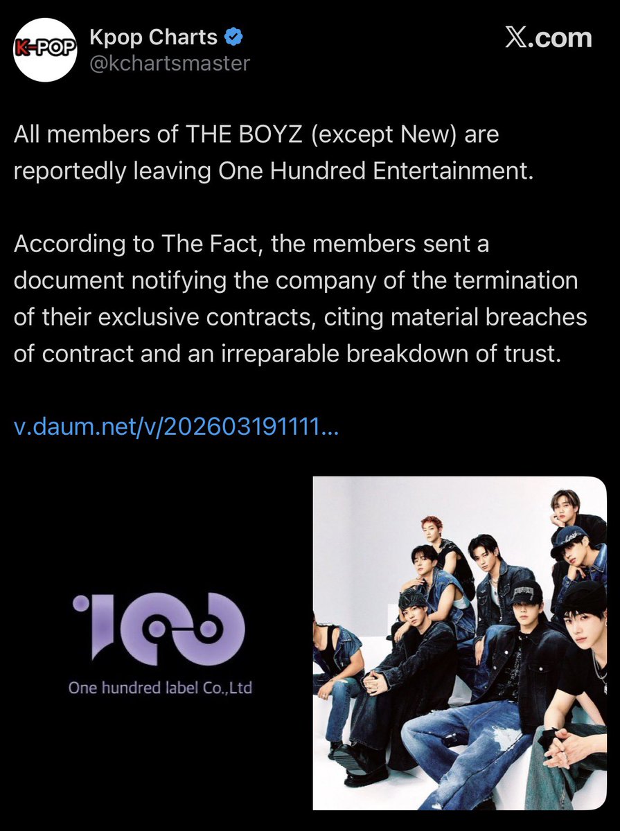 Seeing what’s happening right now with VIVIZ, Lee Mu-jin, BE’O, and The Boyz honestly puts the whole conversation about contract termination into perspective. Because suddenly, what people criticized NewJeans for doesn’t feel so “extreme” anymore.

What’s interesting is how