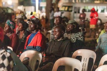 SyliviaKeiz's tweet photo. Arua City turned up! JANANI screening rocked 🎬! Kudos to Regional Film Competition for bringing stories home. #JANANImovie #AruaVibes #FilmToThePeople
#GoldenPosts .@ConsumerUCC @UCC_ED @UCC_Official @UgandaFilm https://t.co/YN836PUsdI