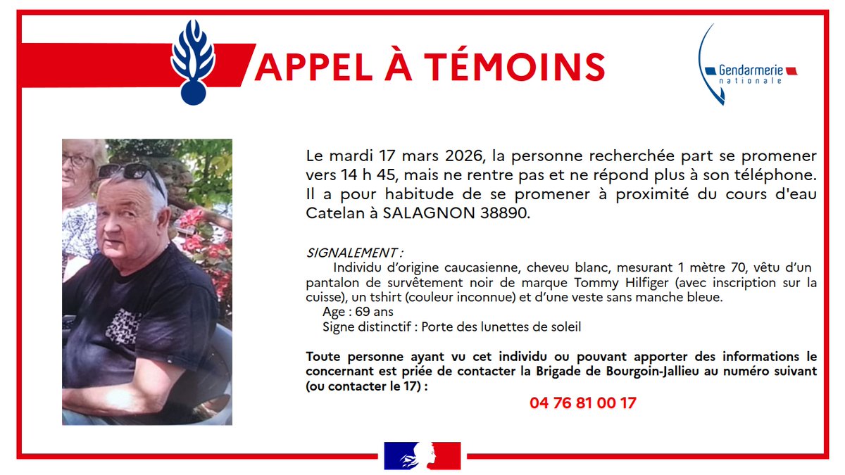 Gendarmerie de l'Isère tweet media