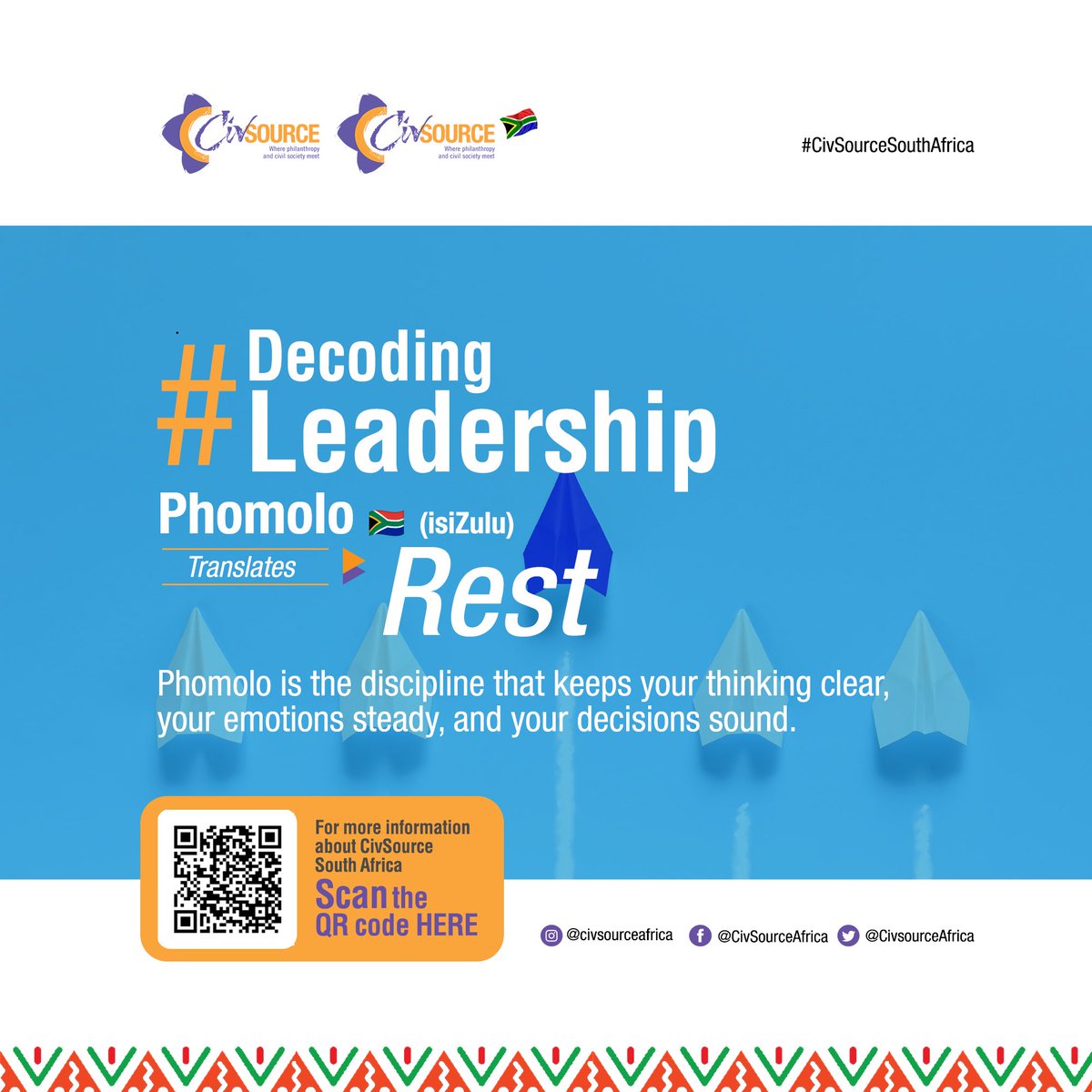 CivSource South Africa tweet media