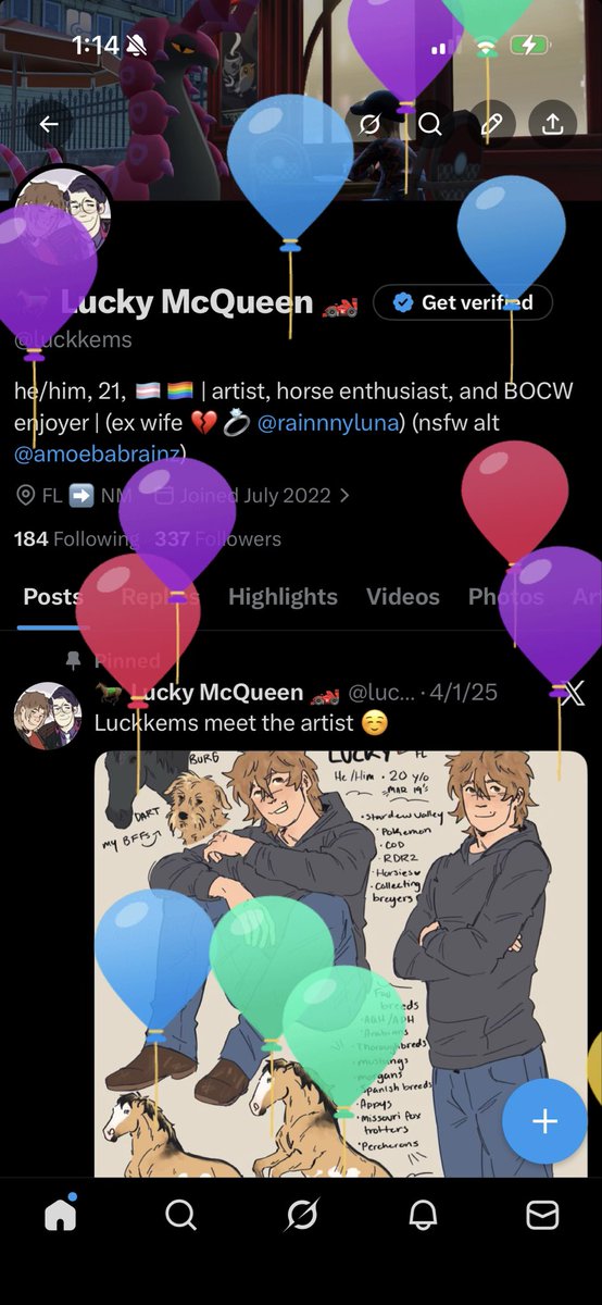 🐎 Lucky McQueen 🏎️ tweet media