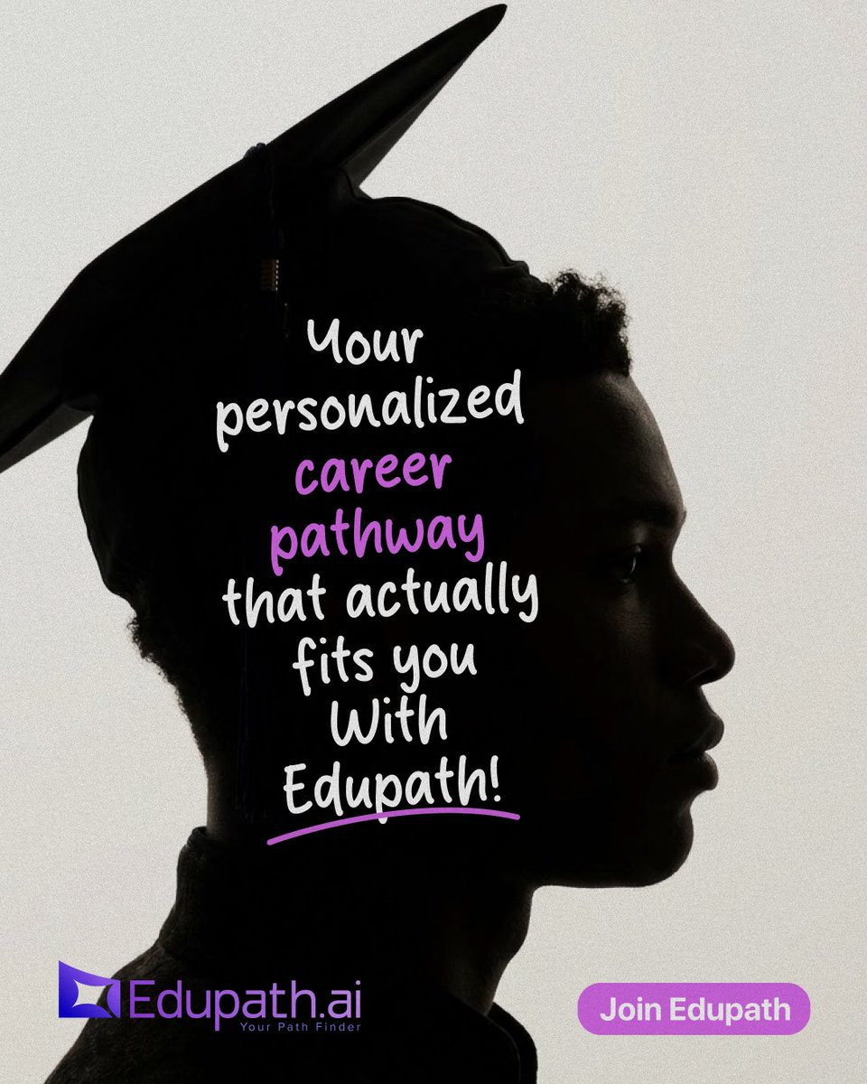 Edupath_AI's tweet image. Swipe if you’re a student.
This might change your future!!

Find the right path for your future.
🌐 edupath.ai

#EdupathAI #CareerGuidance #FindYourPath #StudentCareer #CareerChoices #FuturePlanning #StudyPath #CareerDevelopment #StudentLife #Students #Education
