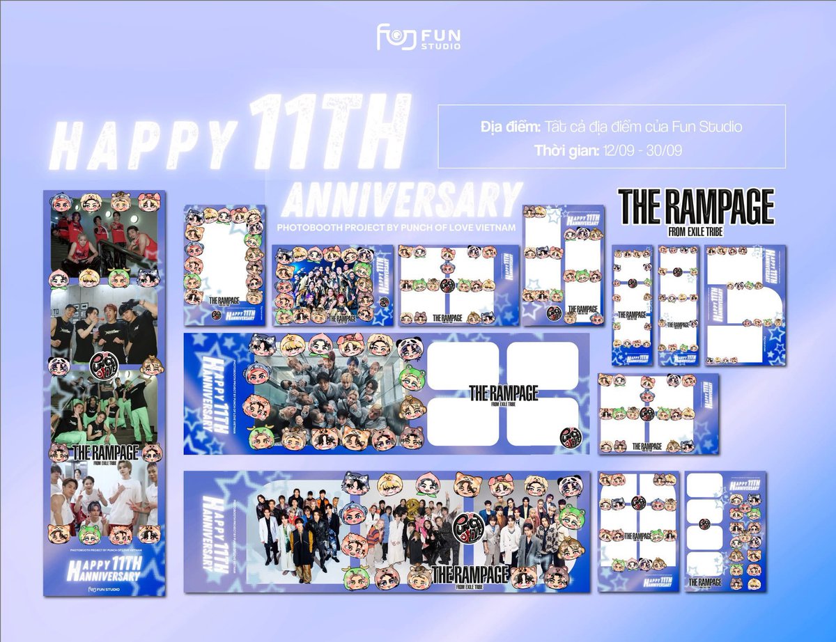 hanamation12's tweet photo. Some highlighted goods I designed for @Rampage_VNFC 🥰🥰🥰 
#THERAMPAGE #RAVERS https://t.co/aUMyxN1G3s