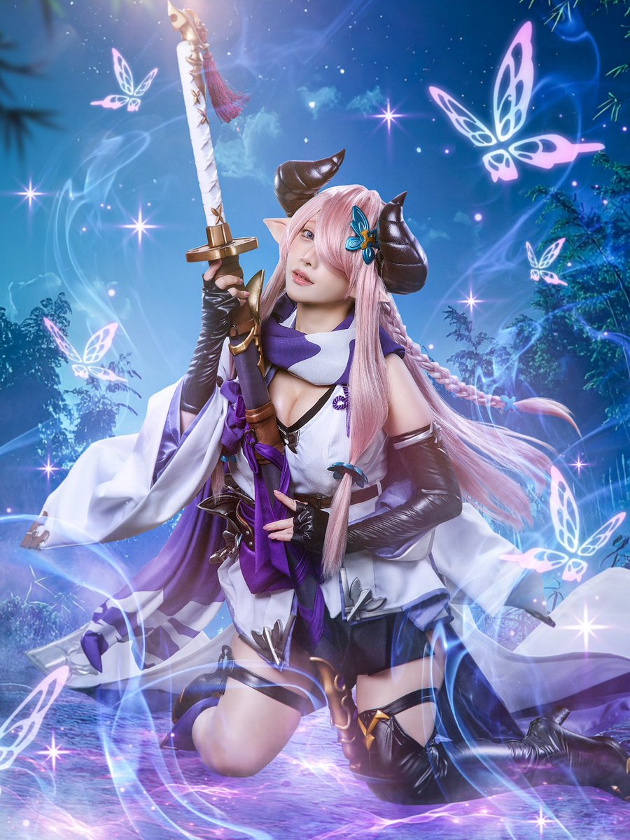 【お知らせ】

グラブルEXフェス2026
ナルメア役オフィシャルキャストとして出演させていただきます🦋

みなさんと最高の夏の思い出を作れますように✨

https://t.co/FJRXJNfXri

#グラブル
#グラブルEXフェス2026 https://t.co/oGuGQg5uI3