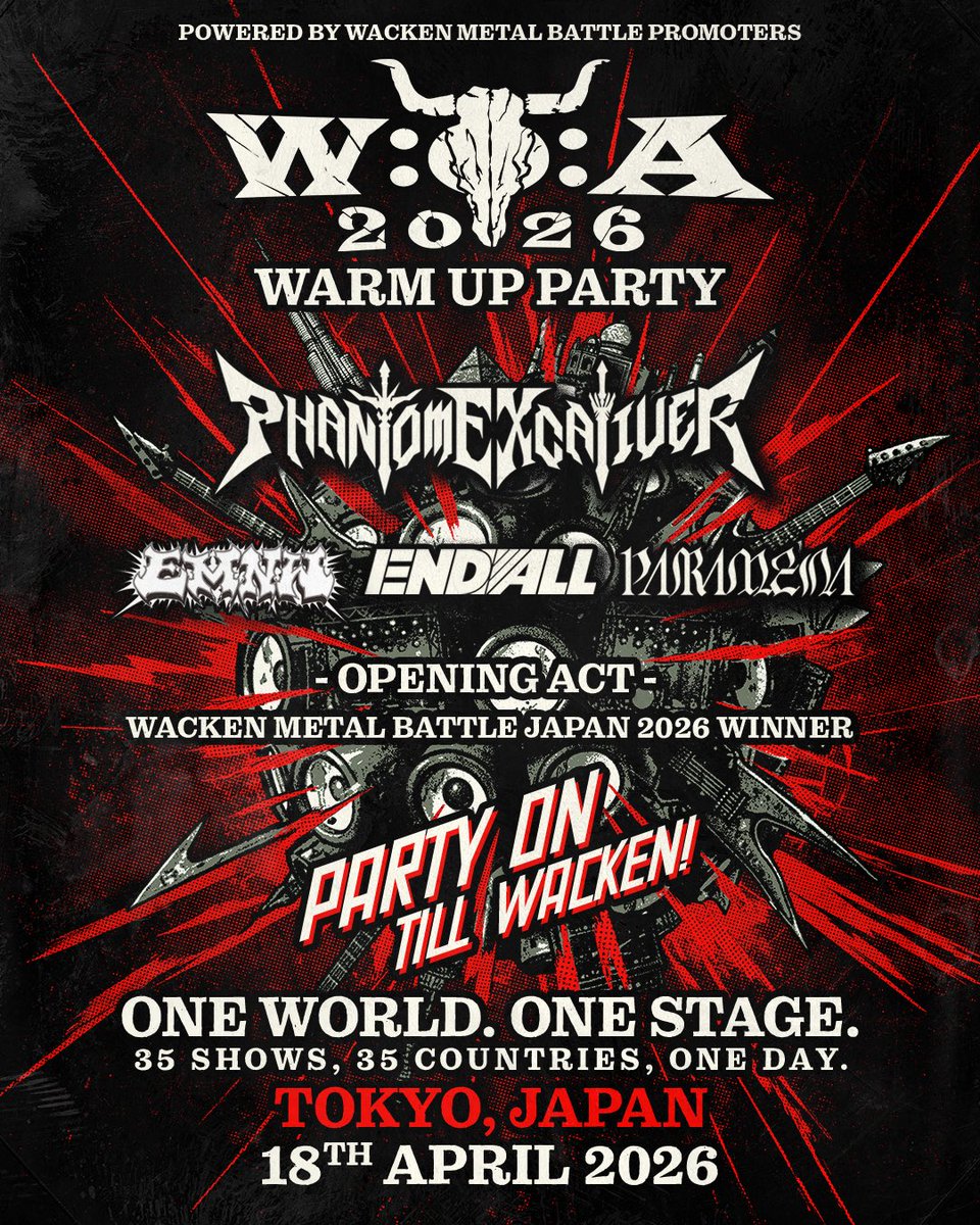 W:O:A Metal Battle Japan tweet media