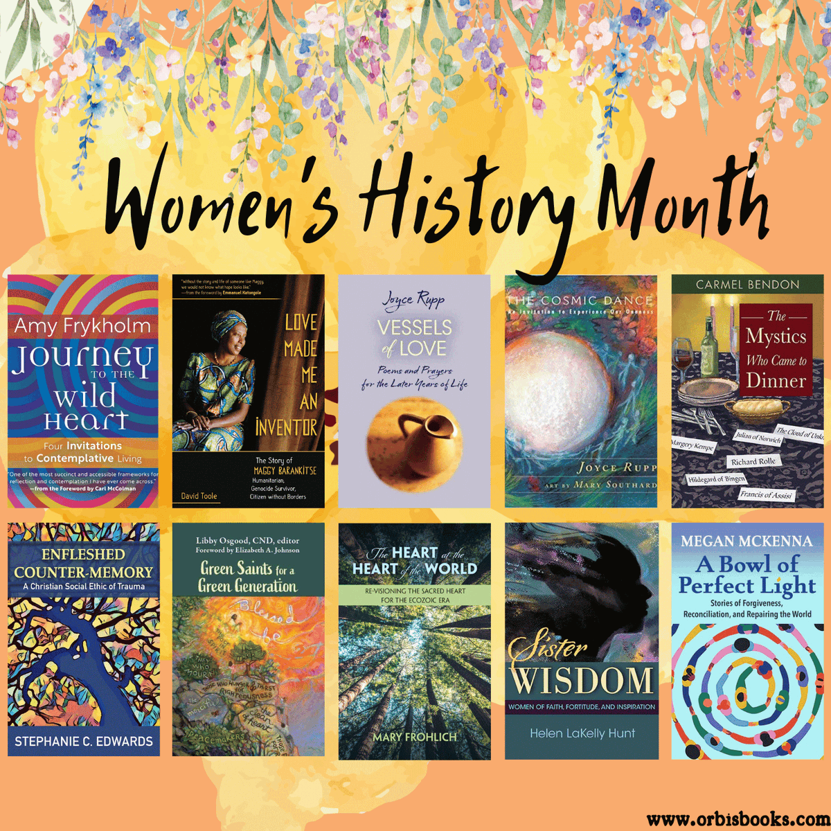 OrbisBooks's tweet image. 📚 Women writing, women leading, women inspiring! Celebrate Women’s History Month with thought-provoking titles from Orbis Books by incredible women authors. Discover your next read today! 

#ReadWomen #OrbisBooks #WomensHistoryMonth