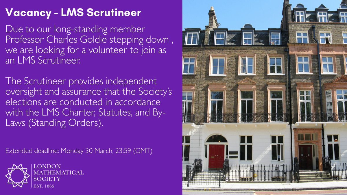 London Mathematical Society tweet media