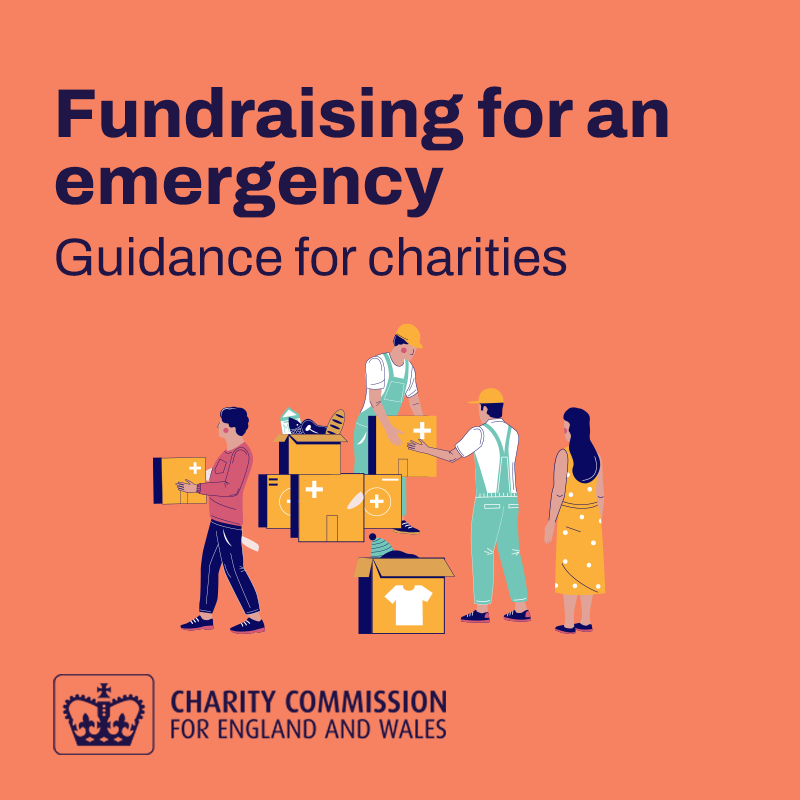 Charity Commission tweet media