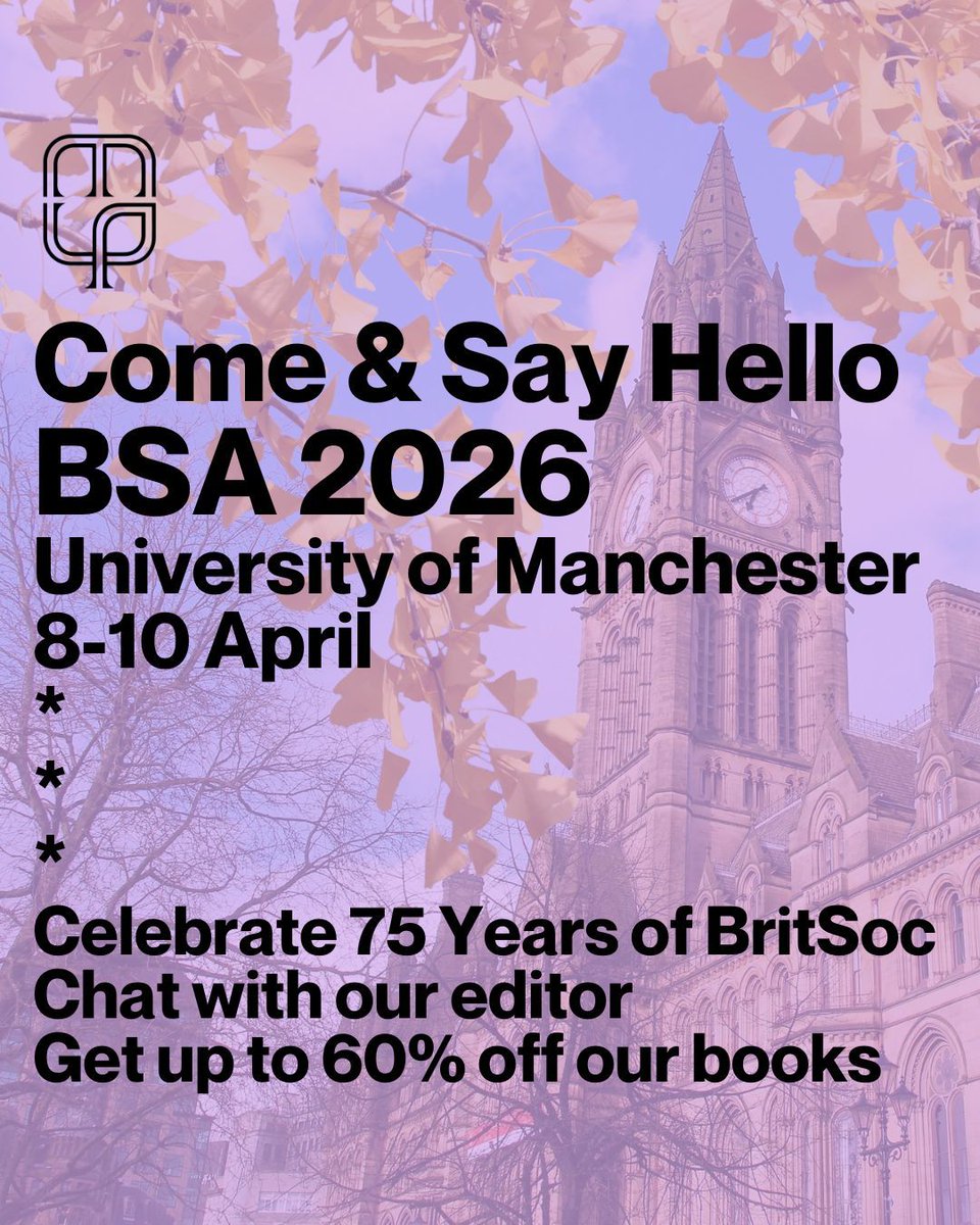 Manchester University Press tweet media