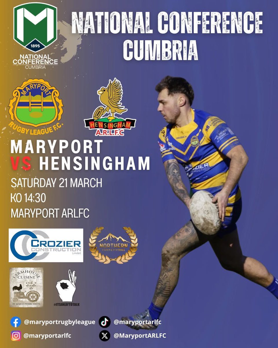 Maryport ARLFC tweet media
