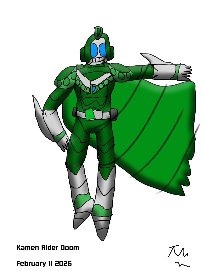 Thomasl964's tweet photo. Kamen Rider Doom artwork 3 #artwork #drawings #characterart #tokusatsu #Kamenrider #kamenrideroc #kamenriderw #drdoom #crossover #gaiamemory #conceptart #characterdesign #fanmade #art #artistsoninstagram #fuutopi https://t.co/Hl4OO0yinn