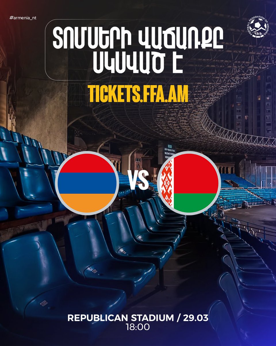 Football Federation of Armenia tweet media