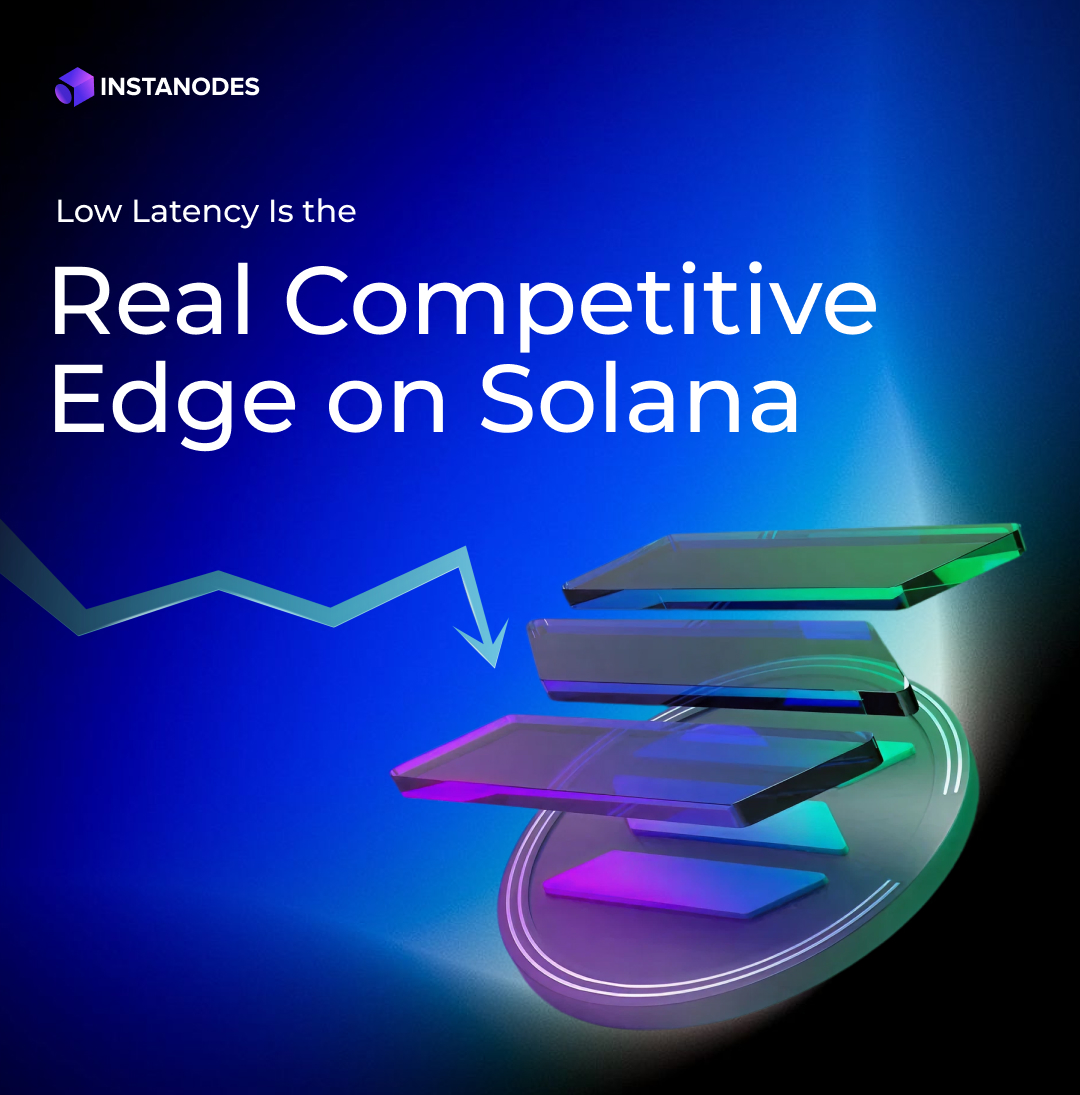 instanodes's tweet photo. Could your Solana node’s latency be the hidden reason behind missed trading opportunities? 

Are you optimizing your Solana node or losing yield without realizing it?

#SolanaNode #Solana #Node #Latency #Blockchain #Web3 https://t.co/MmKxknmhP2