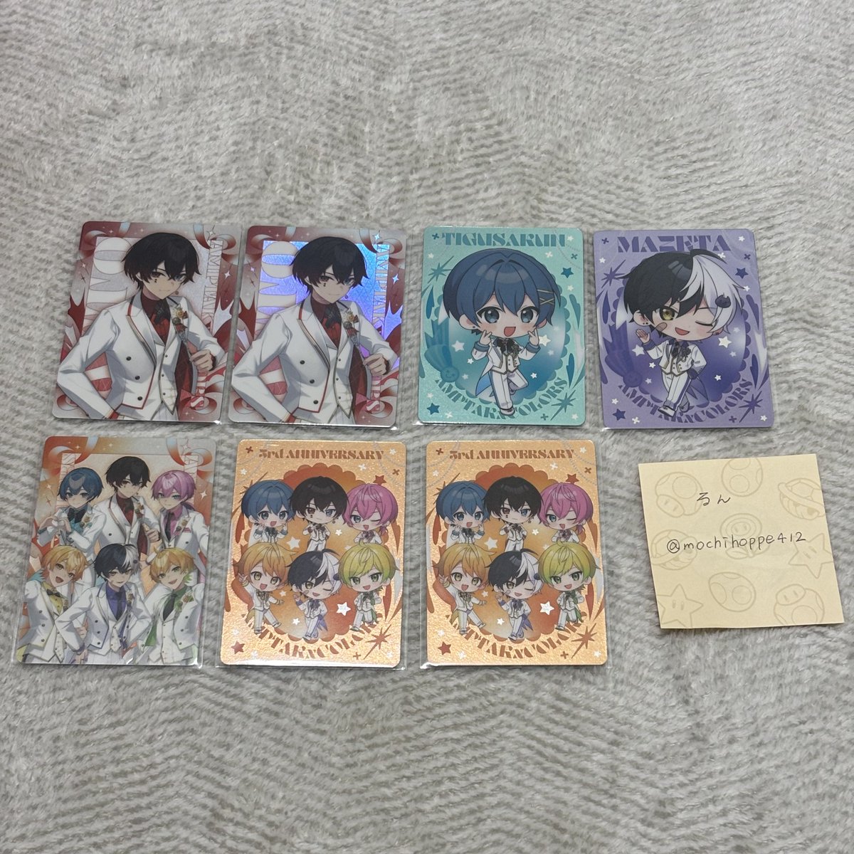 mochihoppe412's tweet photo. AMPTAKxCOLORS 3rd Anniversary
 グッズ交換

求   📣💚等身＞デフォ

譲   画像のもの

Kアリ現地にて手渡し
（3/20.3/21.3/28.3/29）

お声掛けお待ちしております🙇🏻‍♀️

 #AMPTAKxCOLORSグッズ交換
 #AMPTAKグッズ交換 https://t.co/hi1gUxRkDb