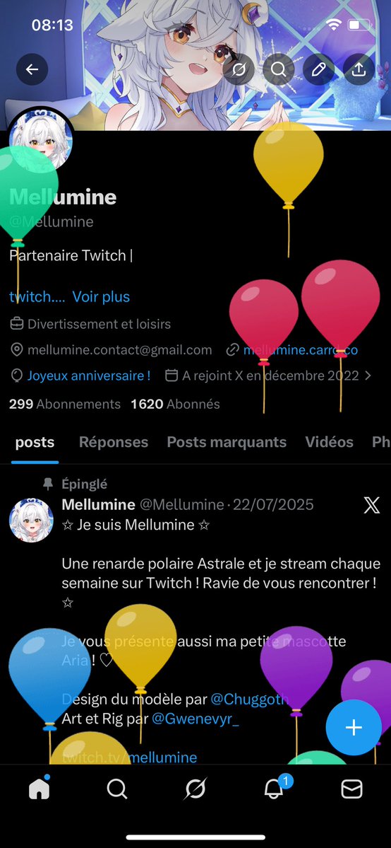 Mellumine tweet media