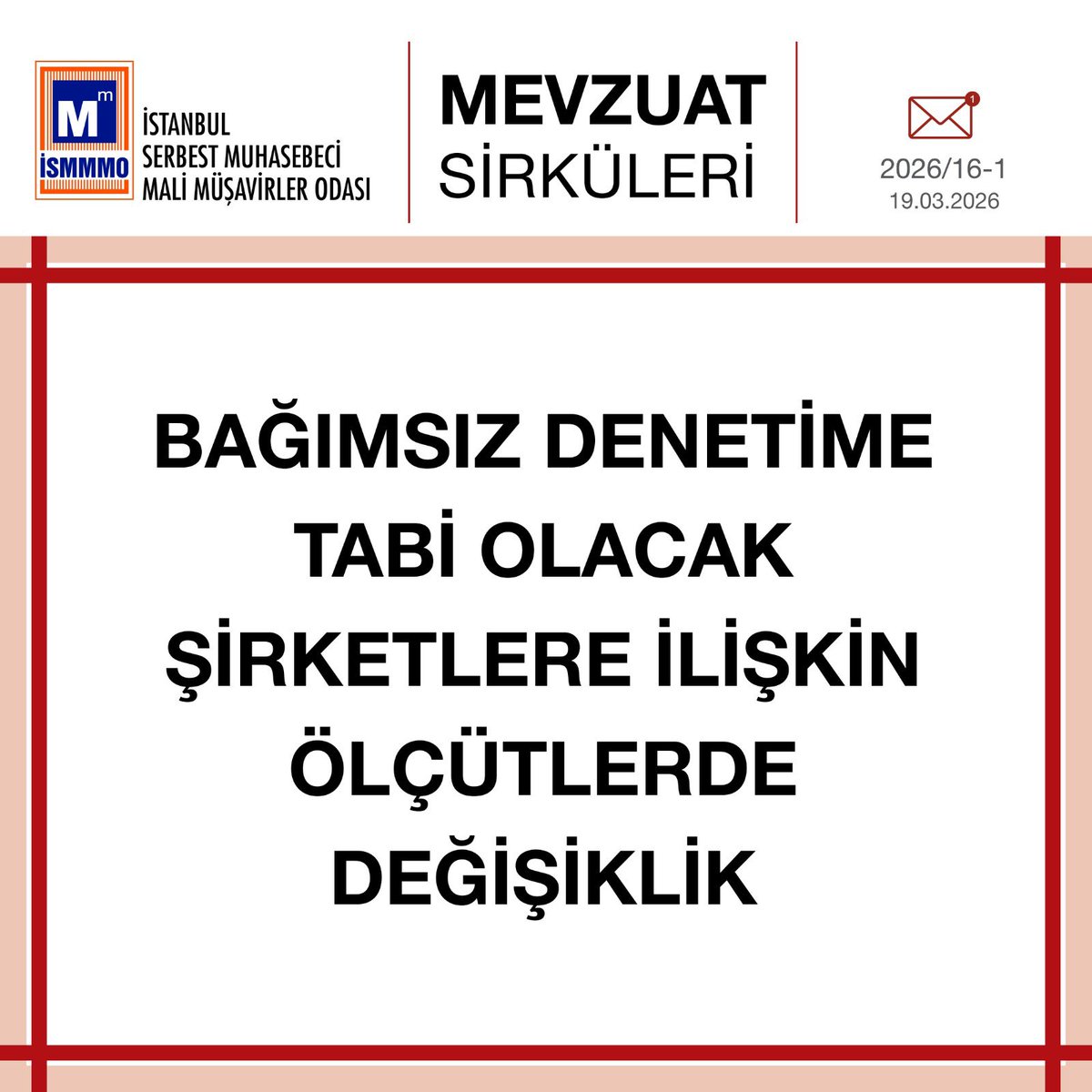 İstanbul SMMM Odası tweet media