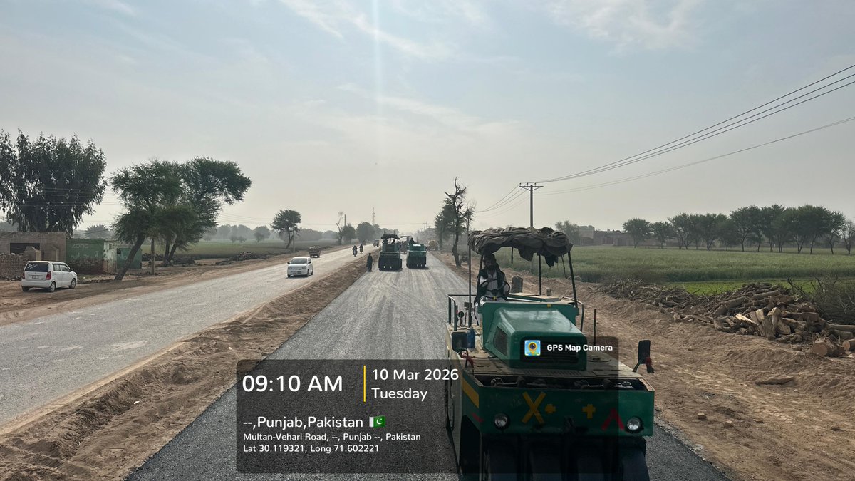 cwdpunjab's tweet image. #سڑکیں_بحال_پنجاب_خوشحال
Under Chief Minister Punjab @MaryamNSharif Roads Restoration Program, Construction of 𝗔𝗱𝗱𝗶𝘁𝗶𝗼𝗻𝗮𝗹 𝗖𝗮𝗿𝗿𝗶𝗮𝗴𝗲𝘄𝗮𝘆 𝗠𝘂𝗹𝘁𝗮𝗻 𝗩𝗲𝗵𝗮𝗿𝗶 𝗥𝗼𝗮𝗱 (𝗹𝗲𝗻𝗴𝘁𝗵 𝟮𝟱.𝟴𝟬 𝗸𝗺) in District #Multan
#roadsrestorationprogram
