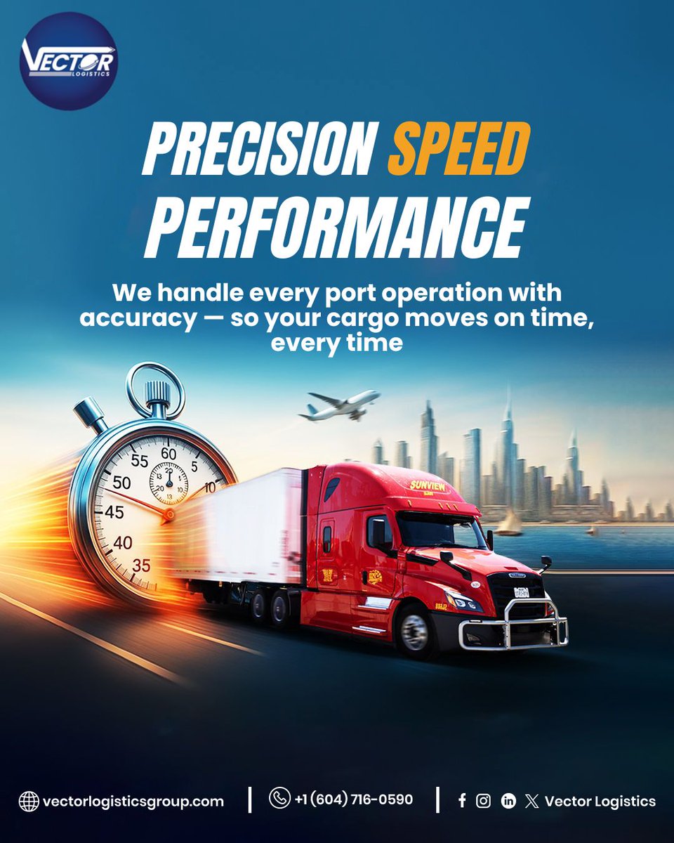 vectorlogigroup's tweet image. More than cargo we deliver precision, speed &amp;amp; performance ⚡
Every second counts, and we make it matter. 🚛✈️

#LogisticsSolutions #FastDelivery #SupplyChainExcellence #VectorLogisticsGroups #TradyHive