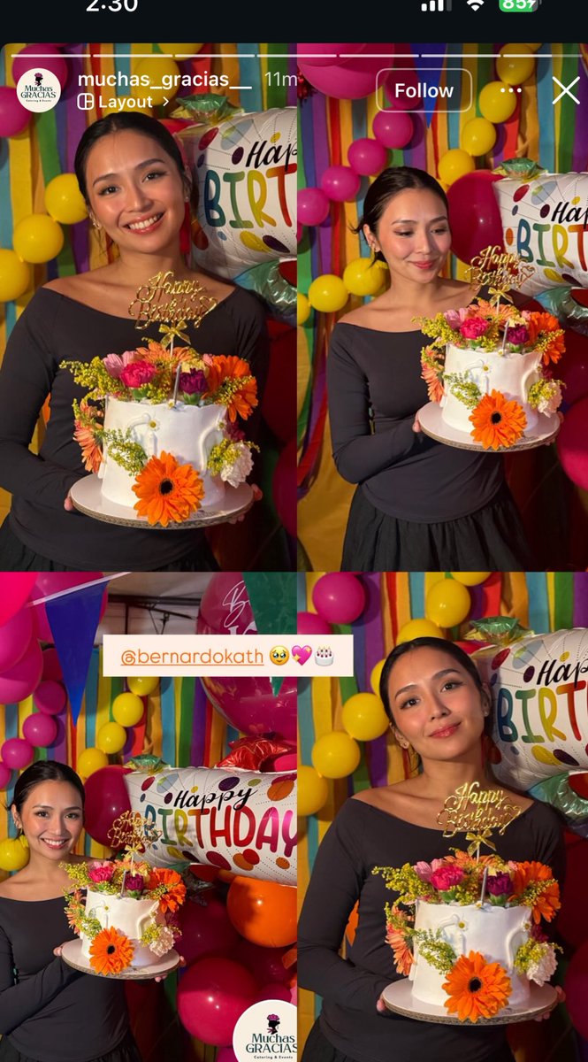 taenggusnsd's tweet photo. Birthday glow looks so good on you. @bernardokath!!✨💐 📸:muchasgracias https://t.co/WYJaFlroBx