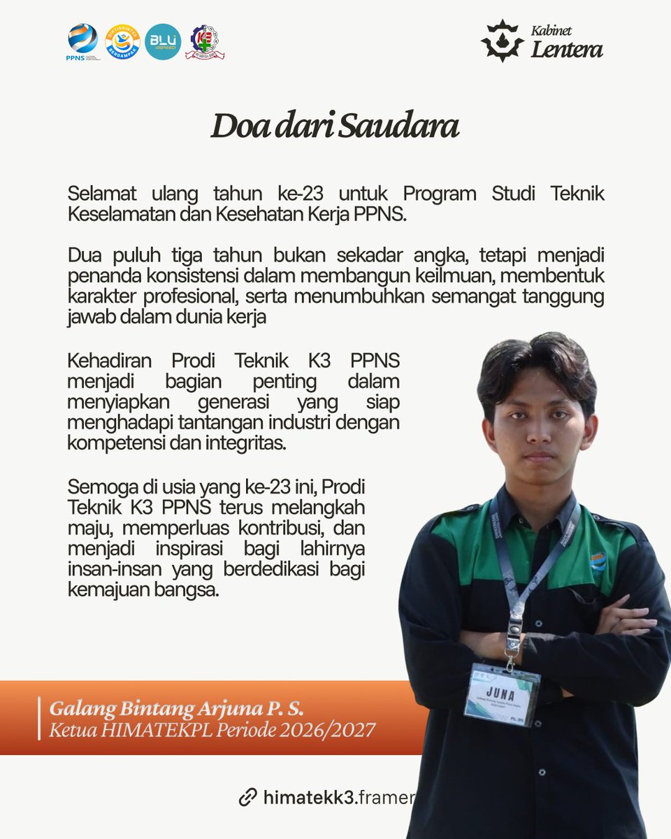 Teknik K3 PPNS tweet media