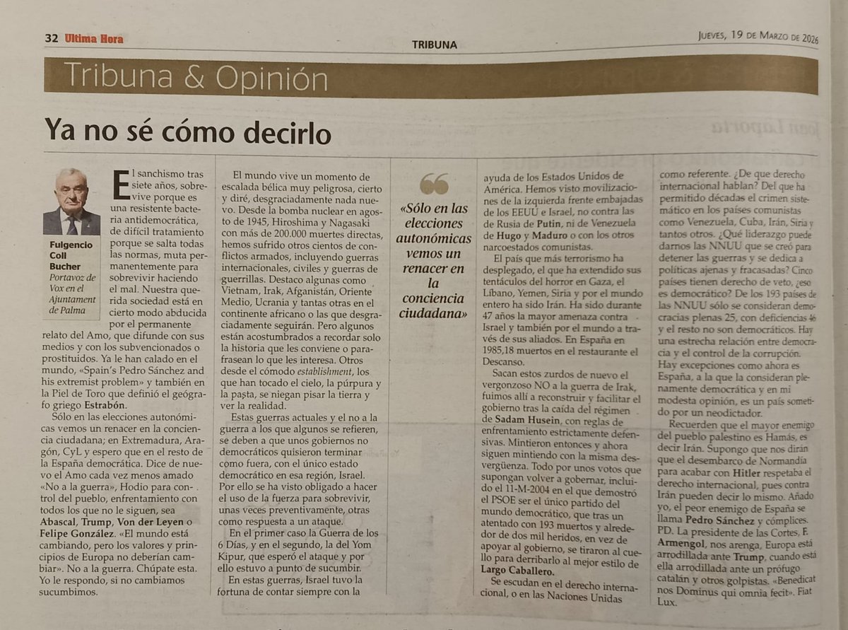 VOX Palma tweet media