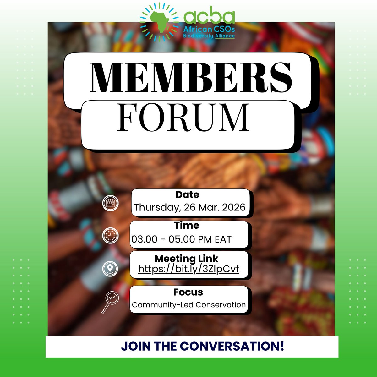 African CSOs Biodiversity Alliance tweet media
