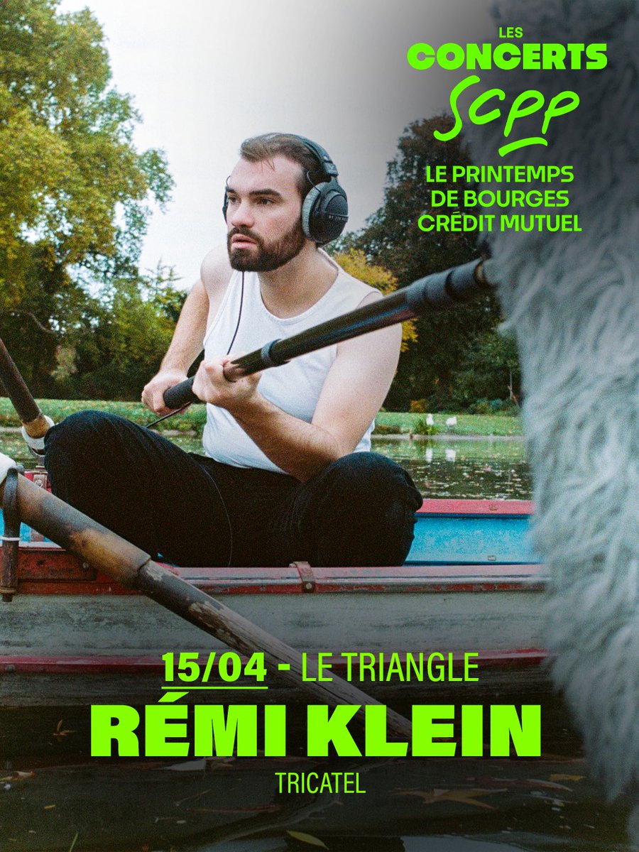 #LesConcertsSCPP : 𝑹𝒆́𝒎𝒊 𝑲𝒍𝒆𝒊𝒏 en concert au Printemps de Bourges Crédit Mutuel ! 🔥

👉 Rendez-vous le 15 avril sur la scène du Triangle ! 

En partenariat avec French VIP et les Spécimens Canadiens 🤝

⚠️ Événement réservé aux professionnels !