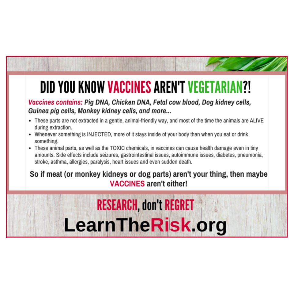 👋hello²<a href="/MaK_In_Charge/">🇺🇸 *MaK* 🇺🇲</a>
copy whichever image that you can post
in future tweets or print out&amp;post📌²put
on corkboards/lampposts,or hand📄out

for those ppl who are required to receive
a☣️va¢¢¡ⁿ€ to keep their job(=#throffer)
-ask⁴egg-free💉(still not🆗)
-DEMAND #packageINSERT⚖️