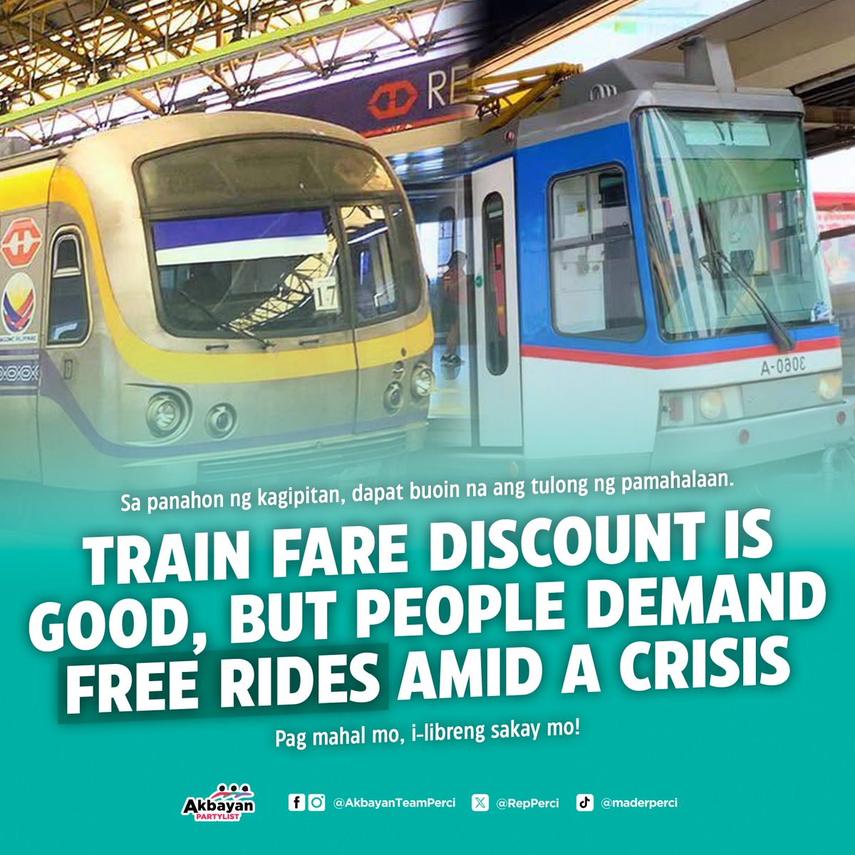 Rep. Perci Cendaña tweet media